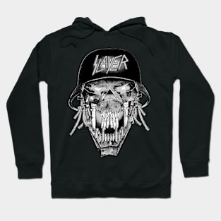 Skull Old Rock Veteran Hoodie